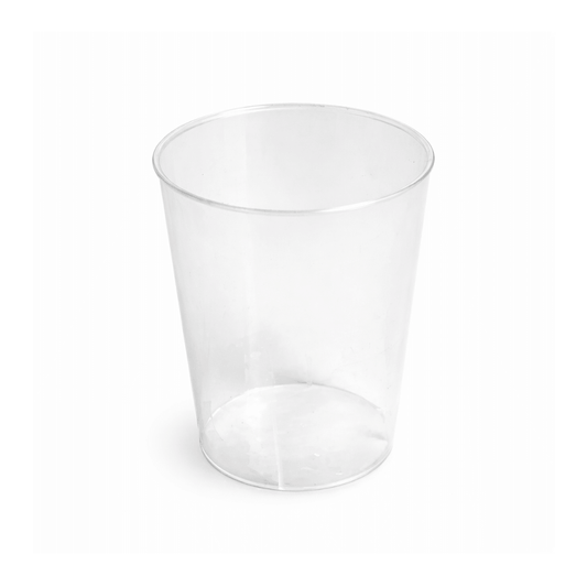 Copo Plástico PP Forte Reutilizável 40ml, copo transparente de polipropileno, caixa com 2000 unidades para servir shots e licores