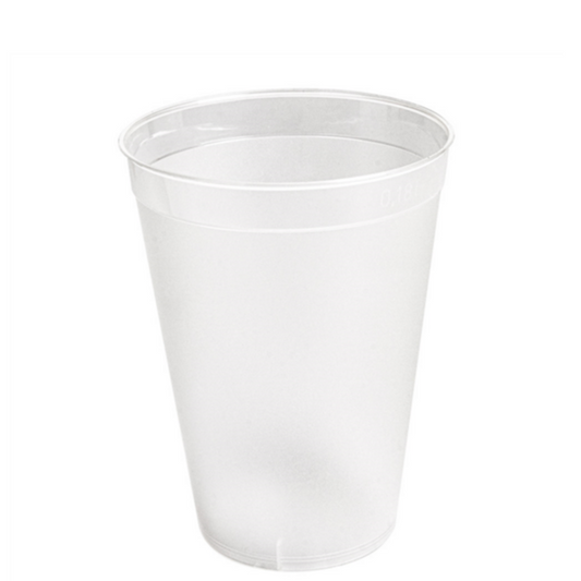 Copo PP Forte Reutilizável 300ml