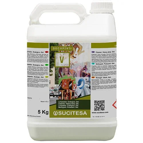 Garrafão de Detergente Removedor de Colas e Adesivos 5 Litros Profissional da marca DECAPINT V do fabricante SUCITESA