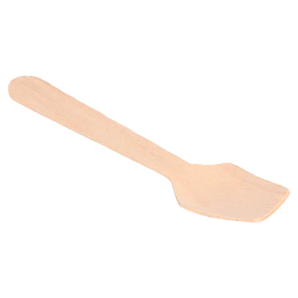 Colher Madeira Pequena Gelado 9cm Sobremesa Talheres Descartáveis Take Away