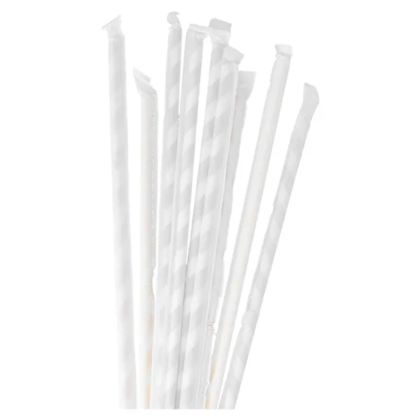 Palhinhas Papel Cartão Cores Individuais 20cm