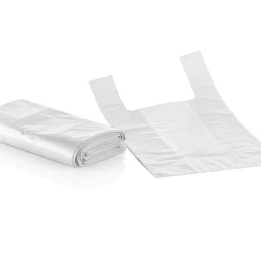 DELFI PRO ASA PEBD Saco Plastico Alça Branco Compras Embalagem 5Kg 30x40cm 40x50cm 50x55cm 60x70cm Empresas Supermercado