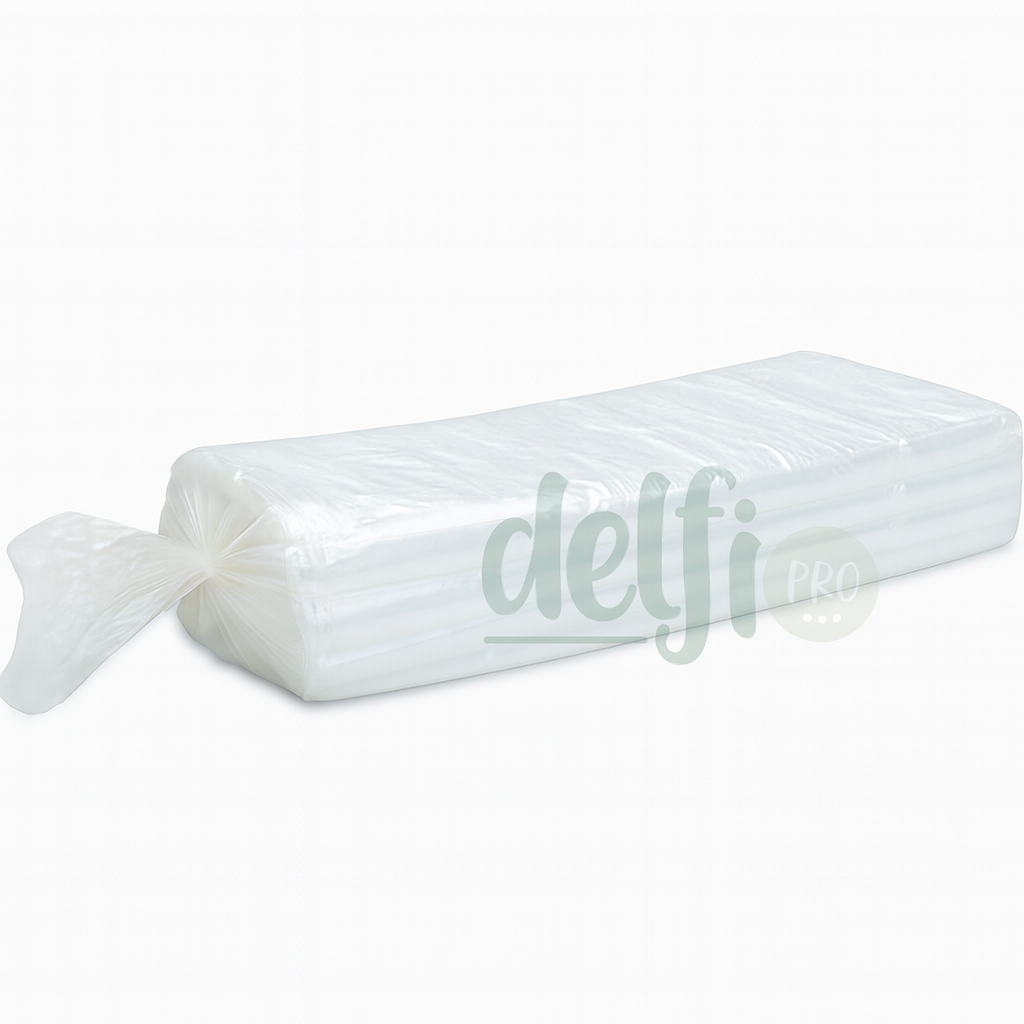 DELFI PRO CRISTAL PEDB Saco Plástico Cristal Transparente Industrial Empresas Embalagem 10kg 60x80cm 50x70cm 80x120cm 70x100cm