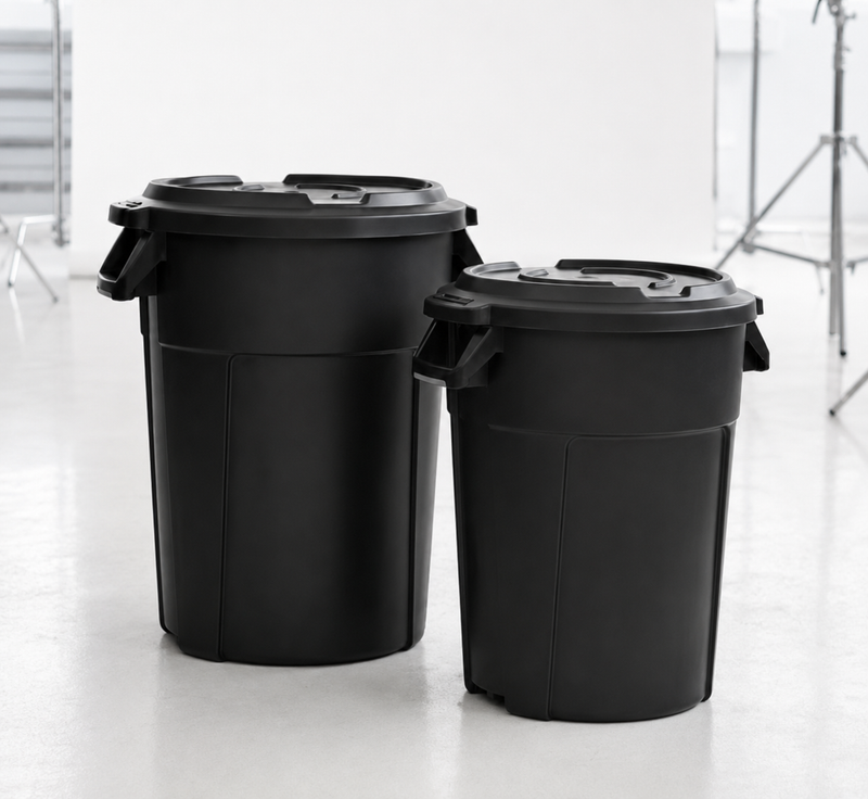Contentor do Lixo Industrial Extra Forte com Tampa