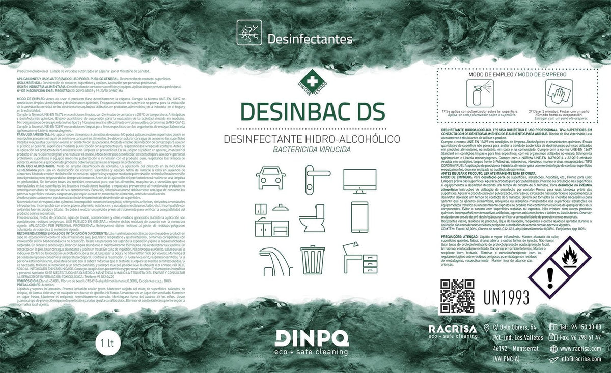 Detergente Desinfetante Hidroalcoólico Profissional 5 Litros