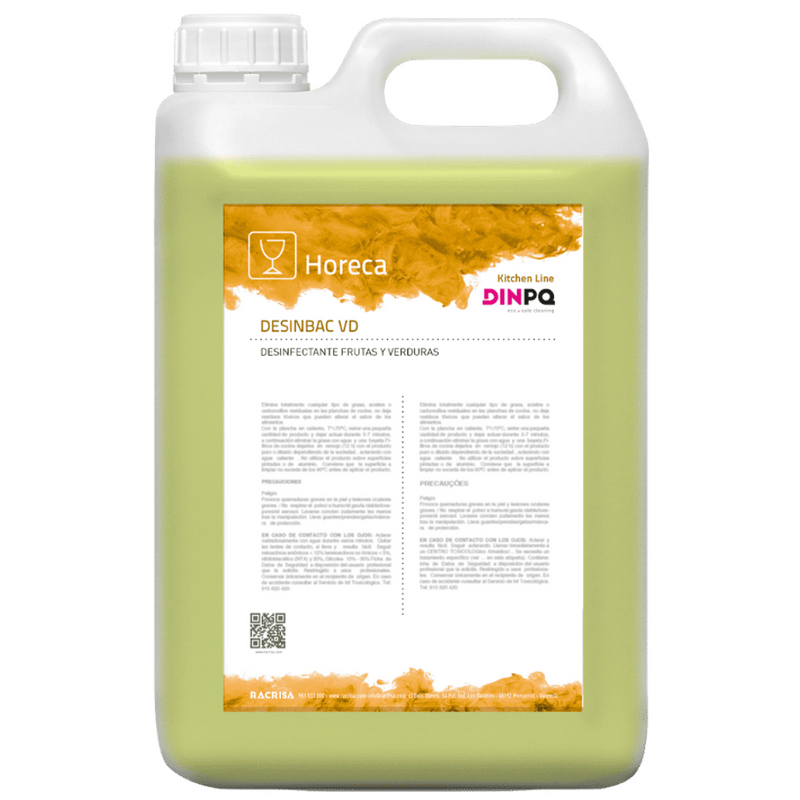 Desinfetante de Frutas e Verduras Concentrado | 5L