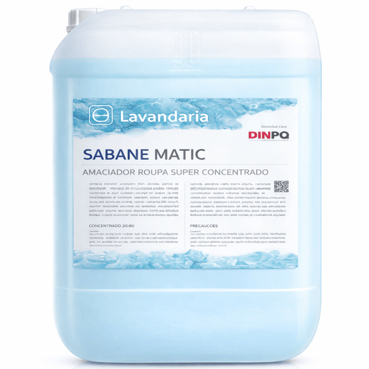 Garrafão de Amaciador de Roupa Industrial Extra Concentrado 20 Litros da marca DINPQ SABANE MATIC