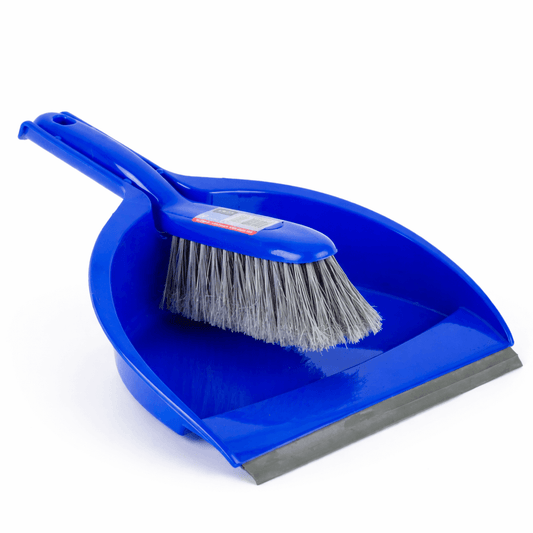 Conjunto de Vassoura + Pá do Lixo Pequena, set de limpeza prático e eficiente da Delfi Pro.