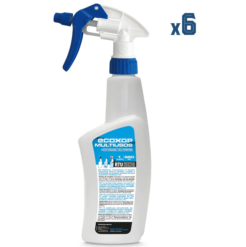 ECOXOP MULTIUSOS BOTTLE KIT | 6 Unidades