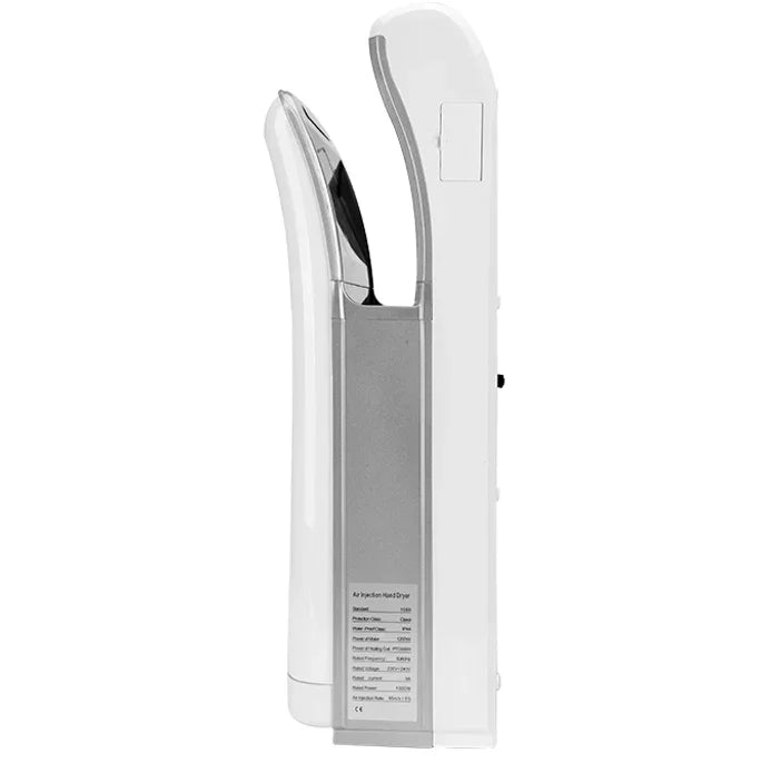 Secador Mãos Elétrico Vertical ABS Branco Empresas Centro Comercial