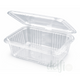 Embalagem PET Transparente 1000ml com Tampa Take Away