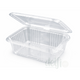 Embalagem PET Transparente 500ml com Tampa Take Away