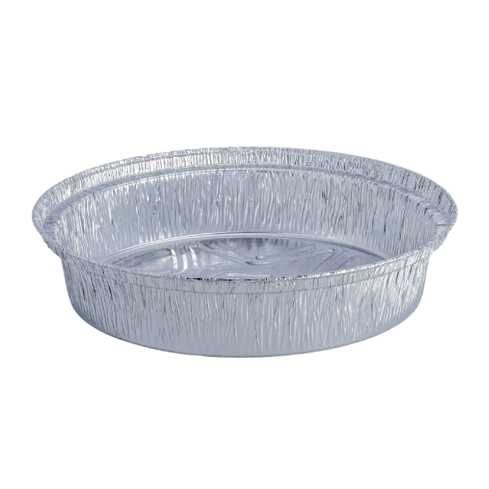 Embalagem Alumínio Redonda 1025ml Take Away Comida Restaurante Churrasqueira