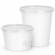 Embalagem Redonda Sopa 500ml 1000ml Take Away com Tampa Plástico PP Descartável Reutilizável Sopeira Restaurante Churrasqueira
