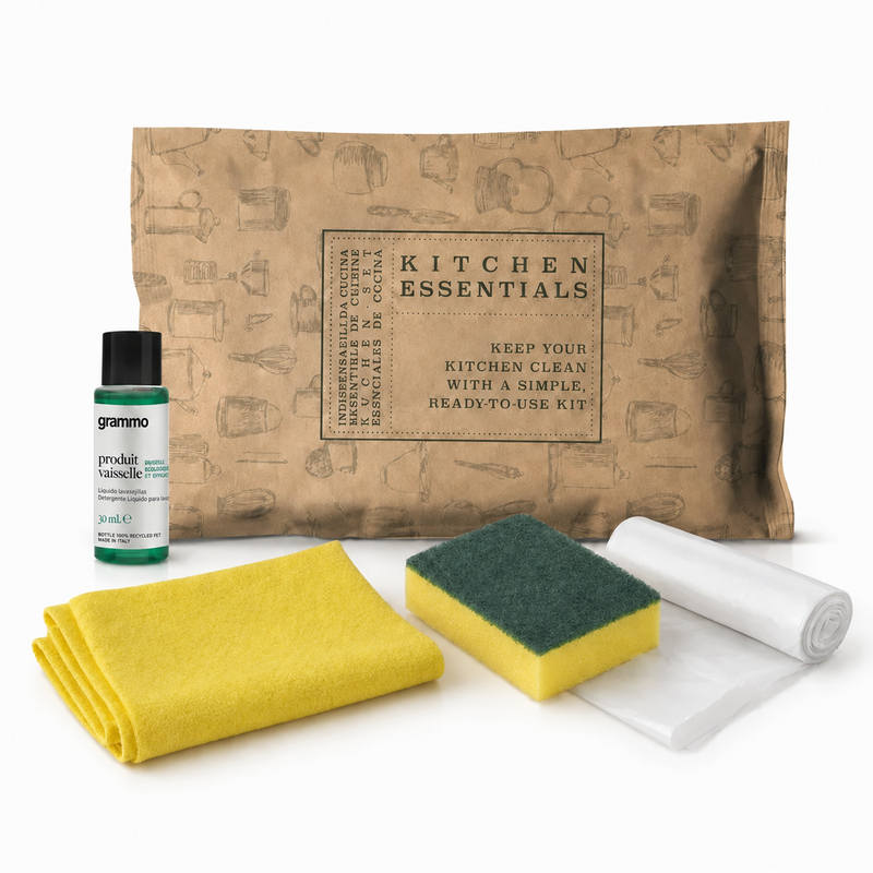 Kit Limpeza de Cozinha Amenities GFL