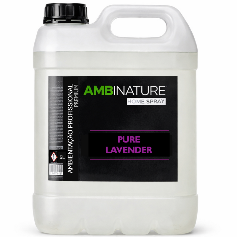 Ambientador Líquido Premium Pure Lavender | Garrafão de 5L para aromatização ambiental | AMBINATURE