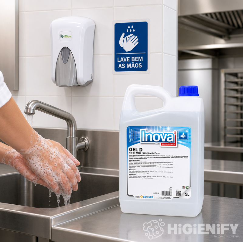 Sabonete Gel das Mãos Higienizante 5L