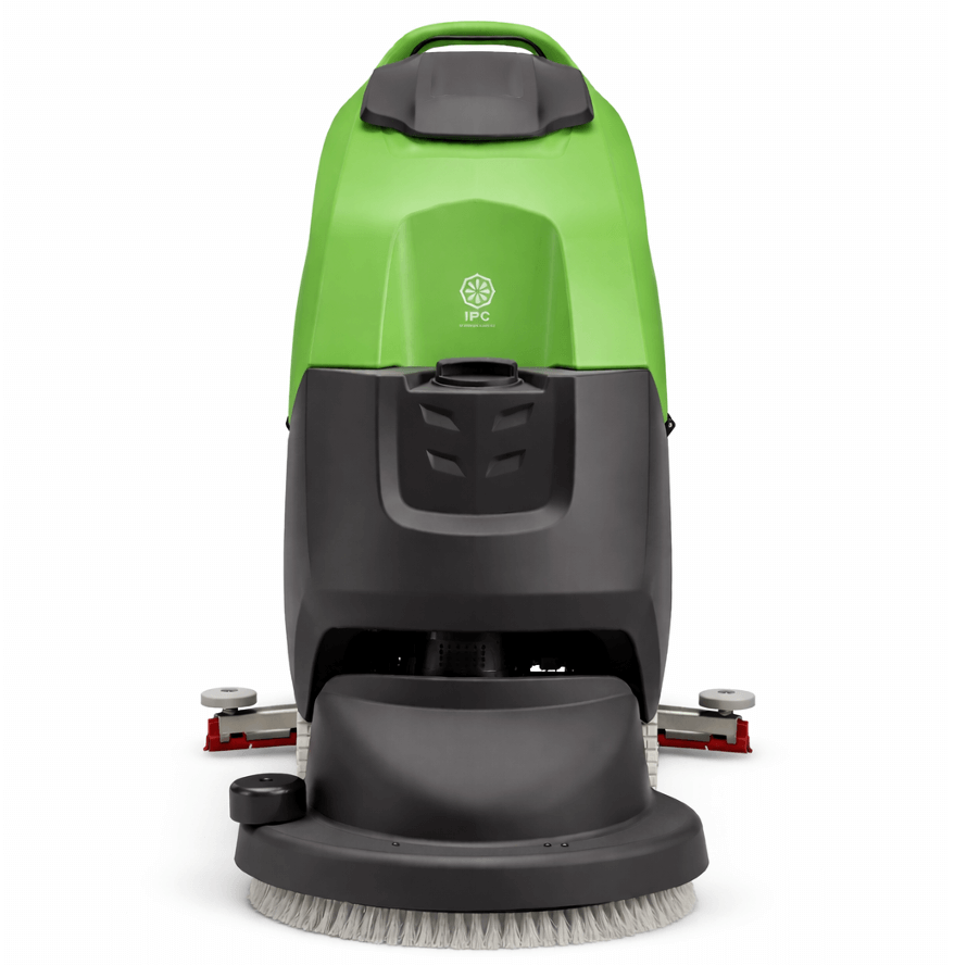 Máquina Lavadora de Pavimentos IPC CT40 MK2 vista frontal com design moderno e eficiente para limpeza de pavimentos.
