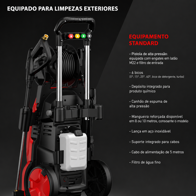Lavadora de Alta Pressão Profissional IPC PORTOTECNICA G132