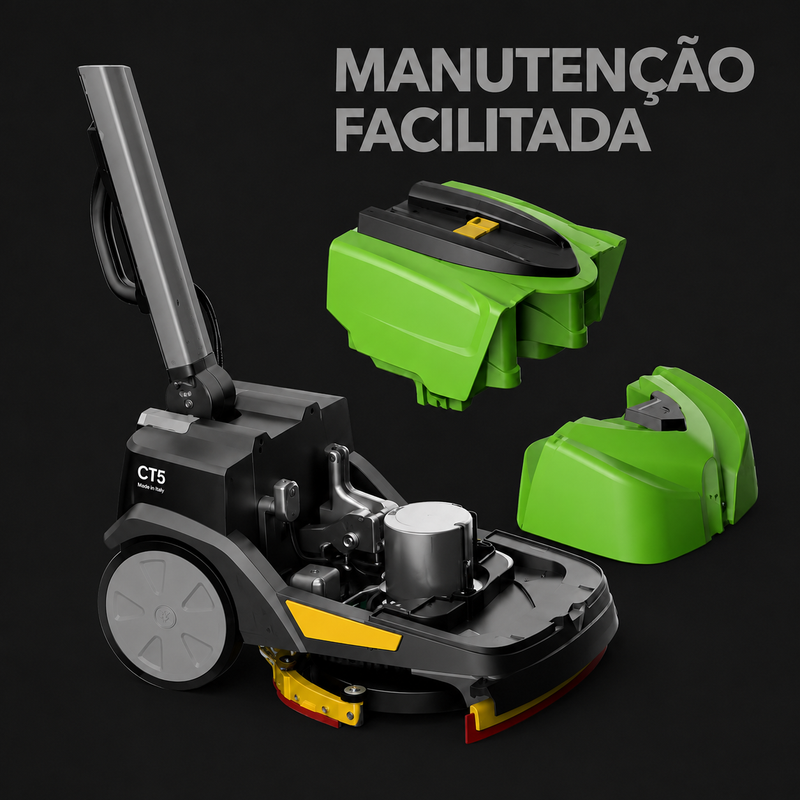 Máquina Lavadora de Pavimentos Super Compacta