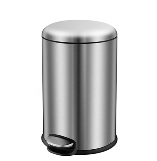 Balde Lixo Inox com Pedal 12L Empresas Escritório Hotel Hotelaria AL Alojamento Local
