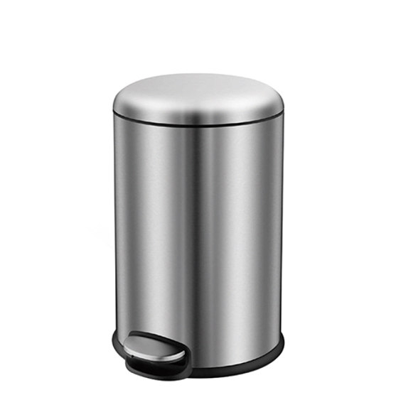 Balde Lixo Inox com Pedal 5 Litros Casa de Banho Hotel Empresas Escritório Brabantia