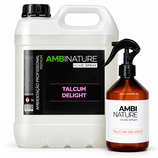 Ambientador Líquido Premium Talcum Delight | 500ml e 5L