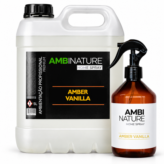 Ambientador Líquido Premium Amber Vanilla | 500ml e 5L
