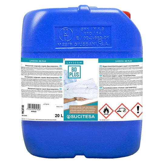 Garrfão de Branqueador da Roupa Líquido Oxigenado Concentrado da marca LAVICOM BD PLUS