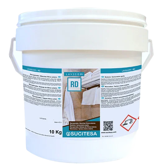 Balde de Aditivo Eliminador de Filtros Solares Industrial 10Kg da marca LAVICOM RD do fabricante SUCITESA