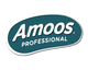 Logo da marca Amoos Professional, destacando a qualidade e resistência dos seus produtos.