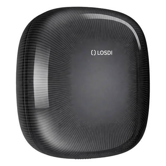 Dispensador Toalhas Mão Zig-Zag Preto LOSDI STAR Empresas Casa de Banho Decoração Personalizada