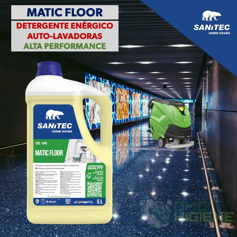 Detergente Pavimentos Alcalino Máquinas Lavadoras 5 Litros Uso Profissional Empresas Limpeza Sutter 7000 Jonclean