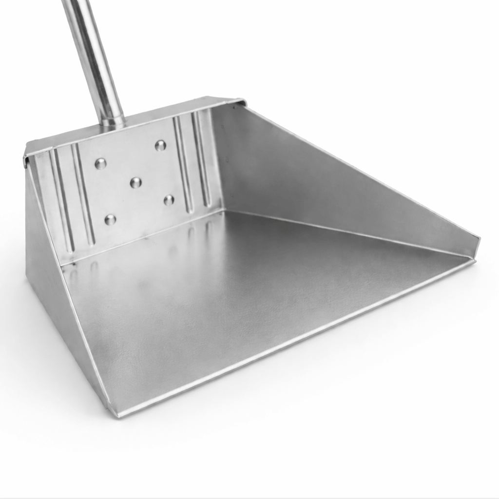 zoom detalhe da Pá do Lixo Metálica Especial para Exteriores TTS DUSTPAN