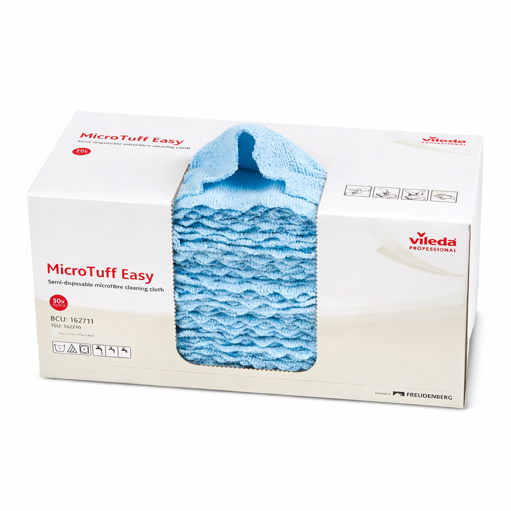 Pano Microfibras Vileda Microtuff Easy | Pk50