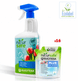 Detergente Limpa Vidros Ecológico Concentrado em Monodoses | NATURSAFE PLUS GLASS | Pack de 16 unidades
