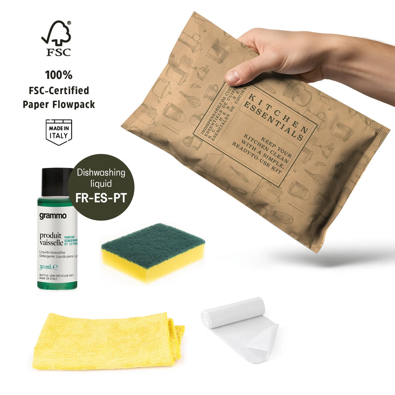 Kit Limpeza de Cozinha Amenities GFL