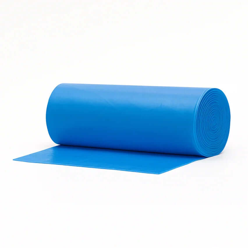 Saco Lixo Azul Rolo 50L Reciclagem Ecoponto Papel Cartão Empresas 60x80cm
