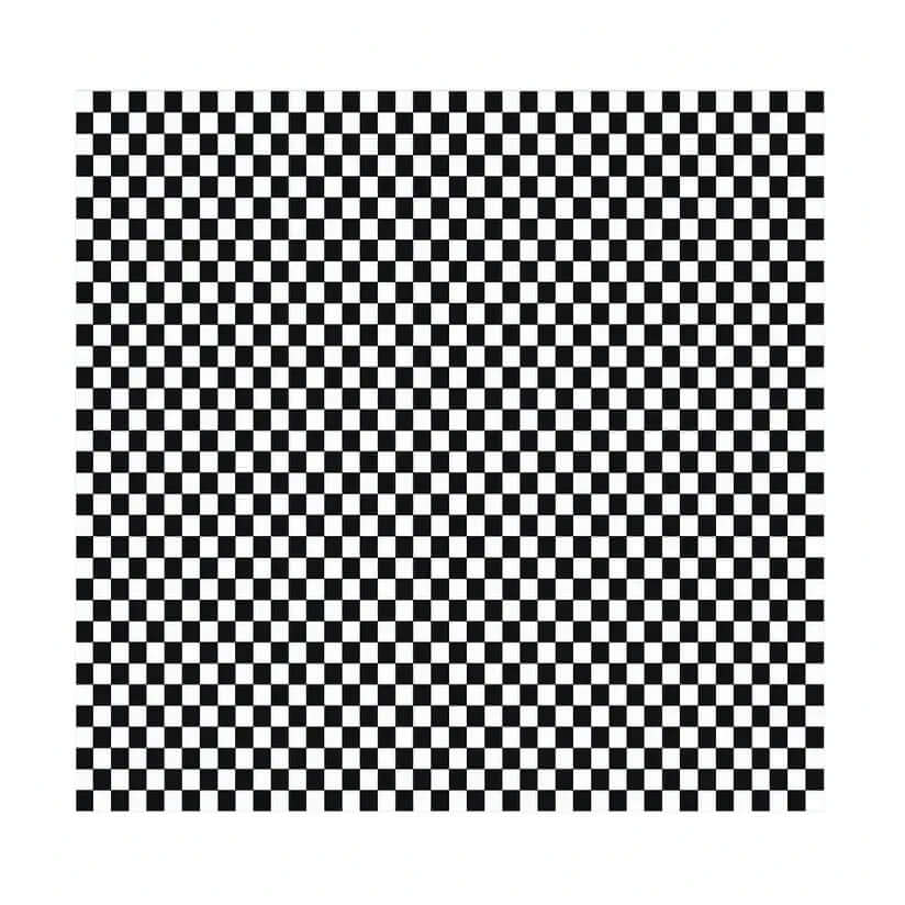 papel folha anti-gordura fitipaldi 31x31cm xadrex preto branco 1000 folhas hamburger fast food restaurante