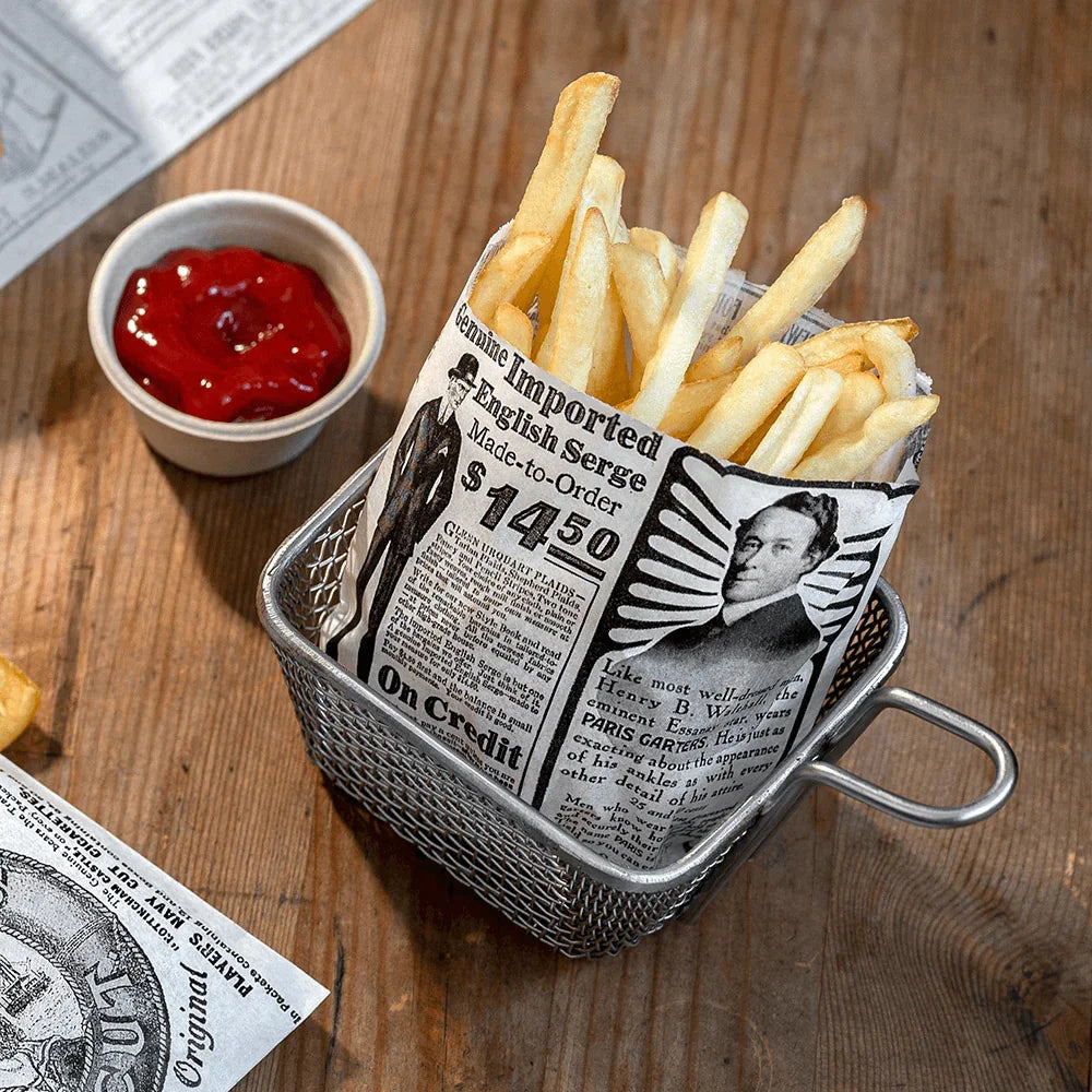 PAPEL BOLSA FRITAS ANTI-GORDURA TIMES 12x12