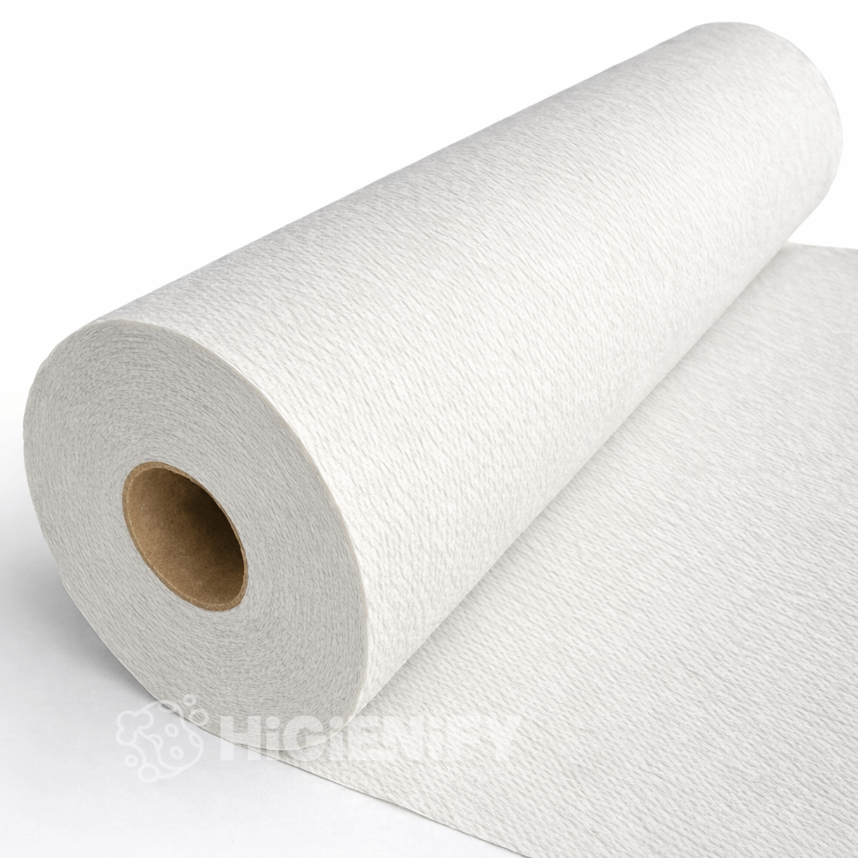Rolo de Papel Marquesa Crepado Branco 60cm x 100M (Pk2)