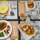 PAPEL BOLSA FOLHA ANTI-GORDURA TIMES Sandwich Hamburger Fast Food Restaurante Take Away Jornal