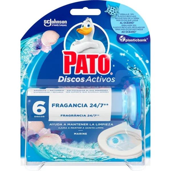Discos Activos Perfumados WC Pato