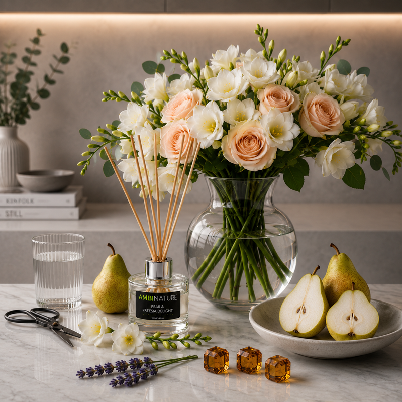 Ambientador Mini Mikado Premium Pear & Freesia Delight | 100ml