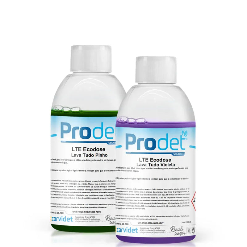 Detergente Lava Tudo Perfumado Recarga Concentrado Ecodose Violeta Lavanda Pinho Uso Profissional Empresas Limpeza
