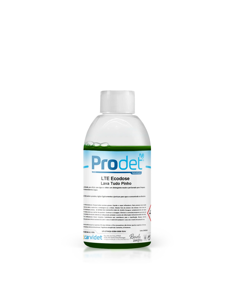 Detergente Lava Tudo Perfumado Recarga Concentrado Ecodose Pinho Fresco Uso Profissional Empresas Limpeza