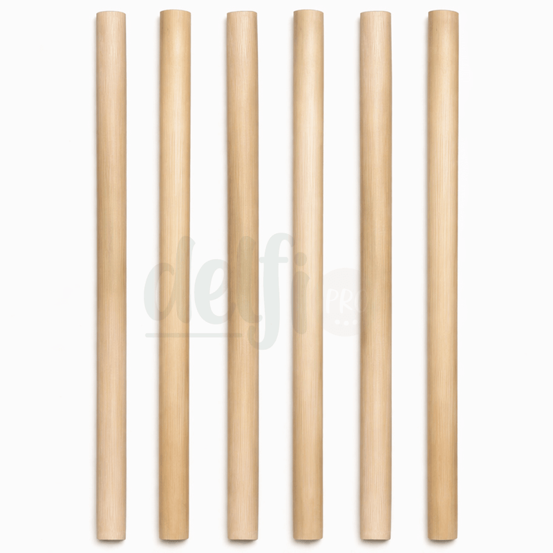 Palhinhas Bambu Natural Individuais 20cm Descartáveis Ecológicas Biodegradáveis Take Away Bar Clube Restaurante