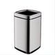 Papeleira Lixo Balde Inox Escovado Aberto 12 Litros Profissional Quarto Hotel Escritório Alta Qualidade Empresas