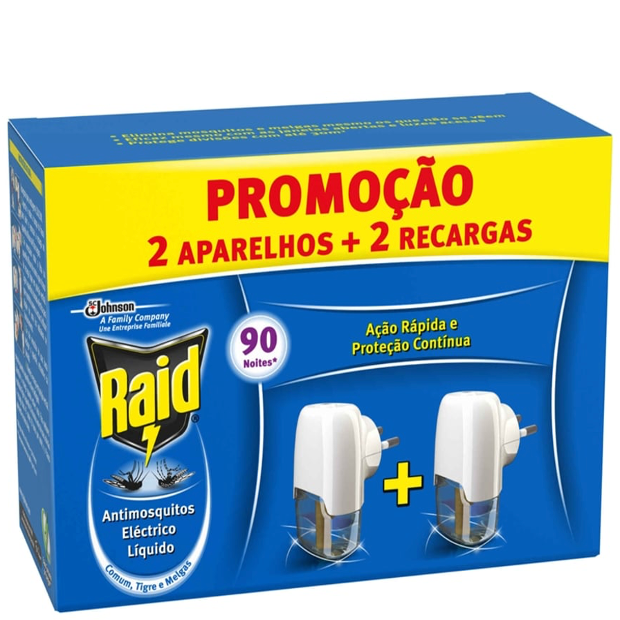 RAID ANTIMOSQUITOS DUOPACK