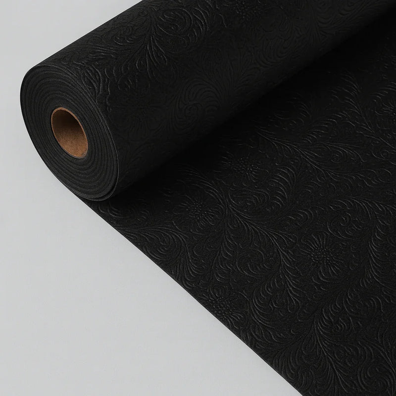 Rolo Papel Tête à Tête Preto Deco | NOVOTEX PLUS